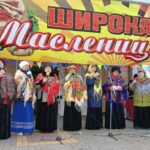 Народные гулянья в Пичаево на Масленицу